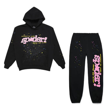 Sp5der P*NK V2 Set Black Zestaw
