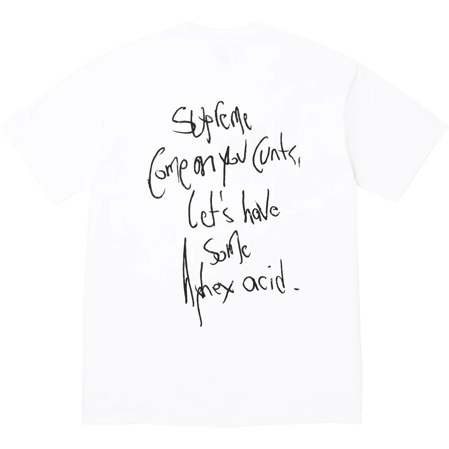 Supreme Aphex Twin Windowlicker Tee White