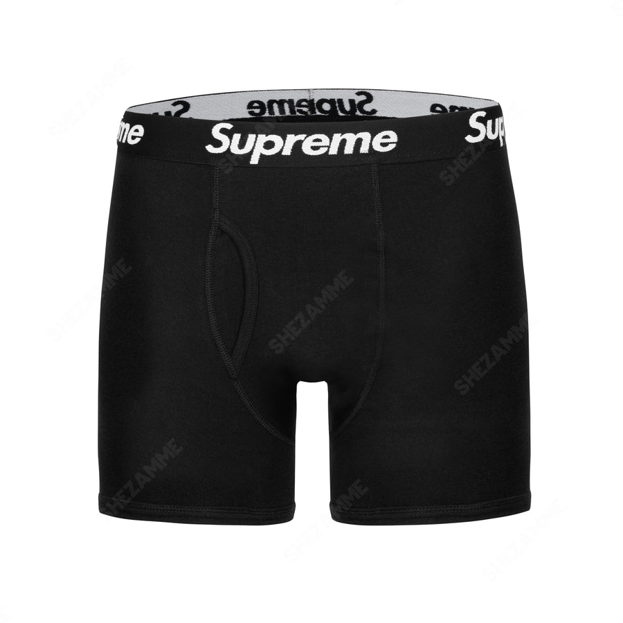Supreme Boxers 4 Pack Black
