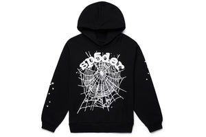 Sp5der OG Web Black Hoodie