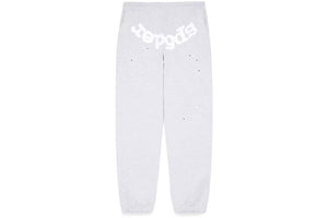 Sp5der OG Web Heather Grey Sweatpants