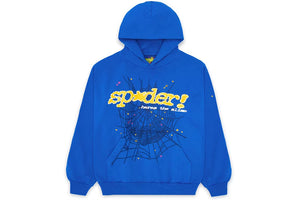 Sp5der TC Hoodie Blue