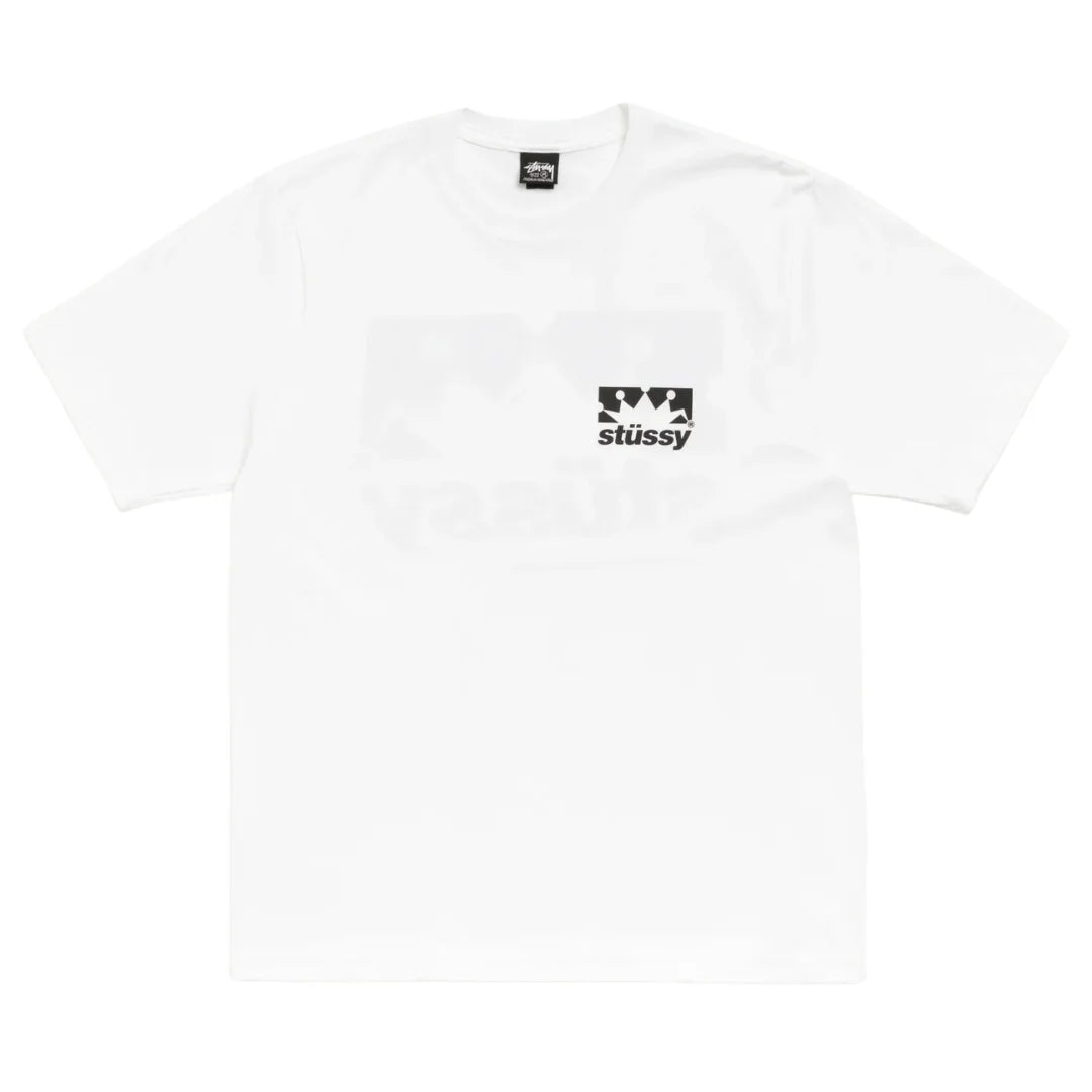 Stussy Box Crown Tee White