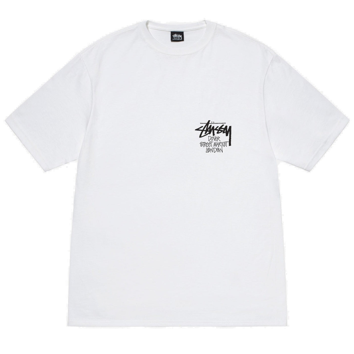 Stussy Dover Street London Tee White