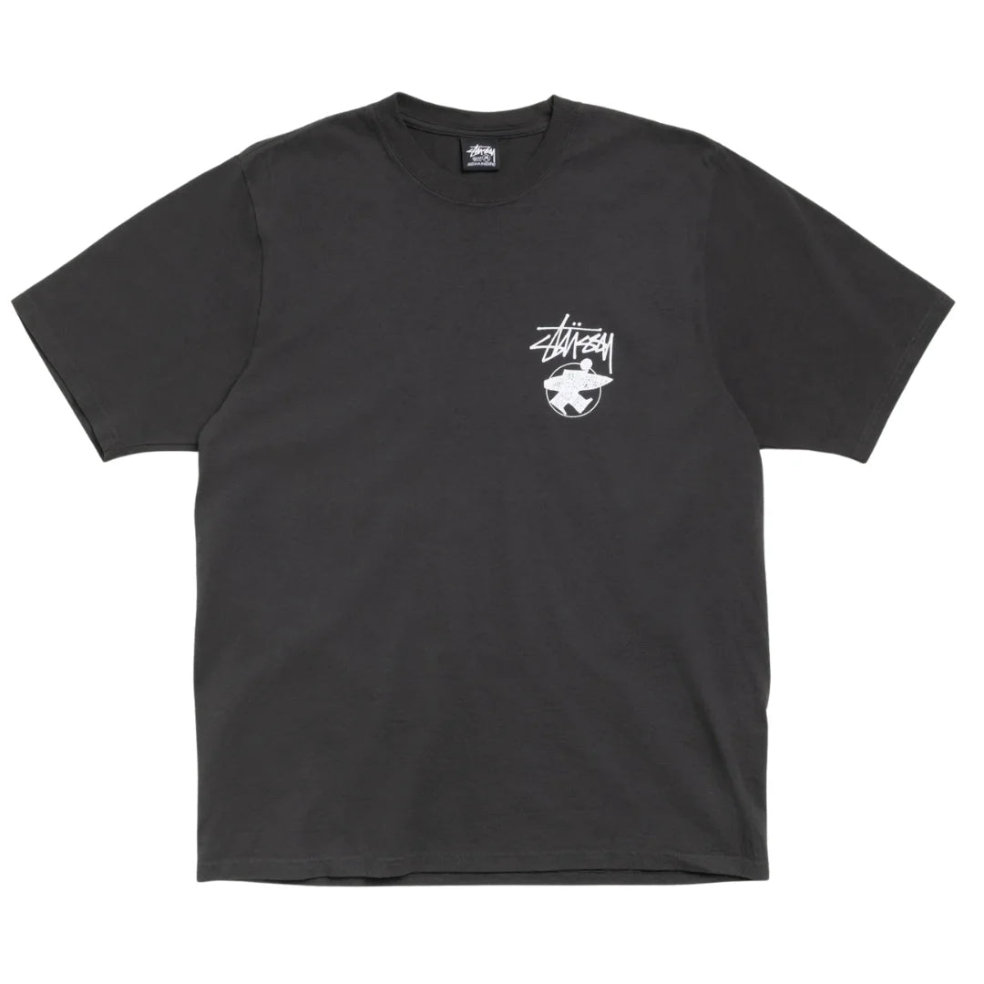 Stussy Long Haul Tee Pigment Dyed Black