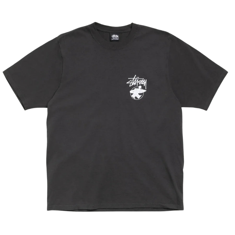 Stussy Long Haul Tee Pigment Dyed Black