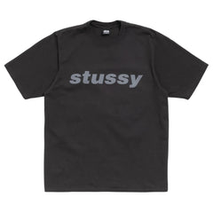 Stussy Shark Tee barvené pigmentem černé