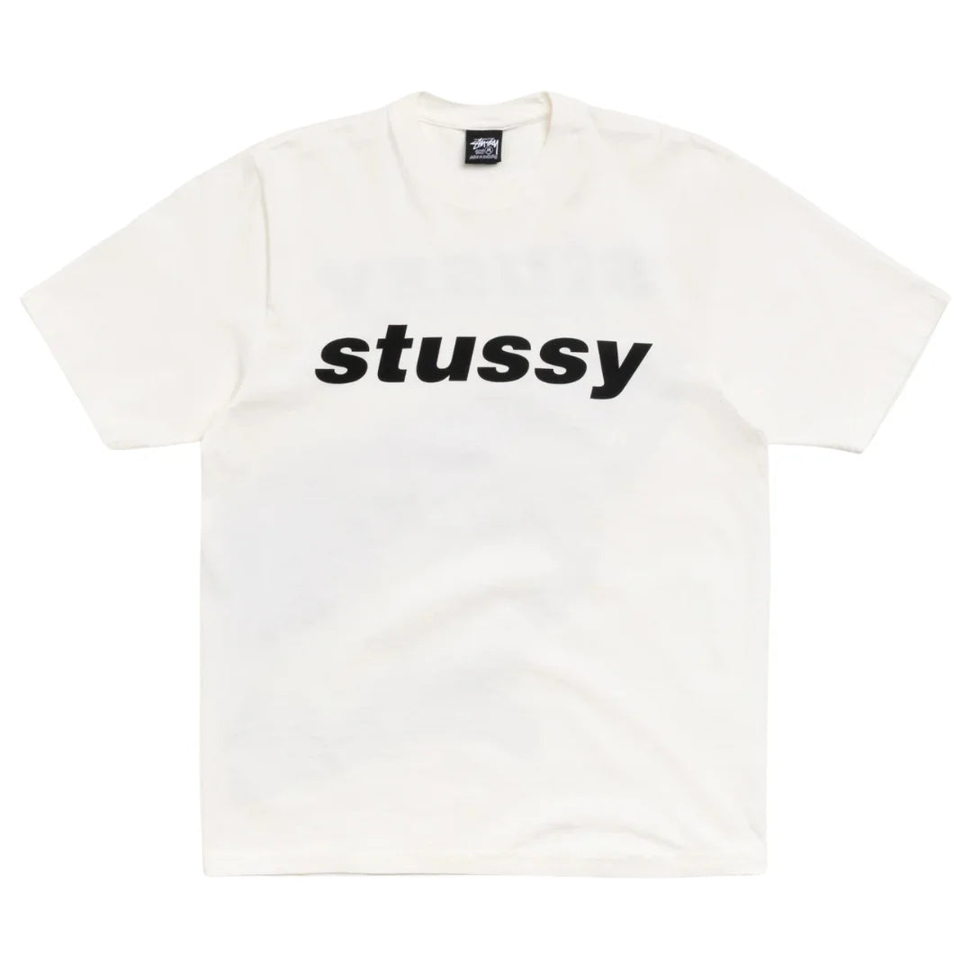 Stussy Shark Tee Pigment Dyed Natural