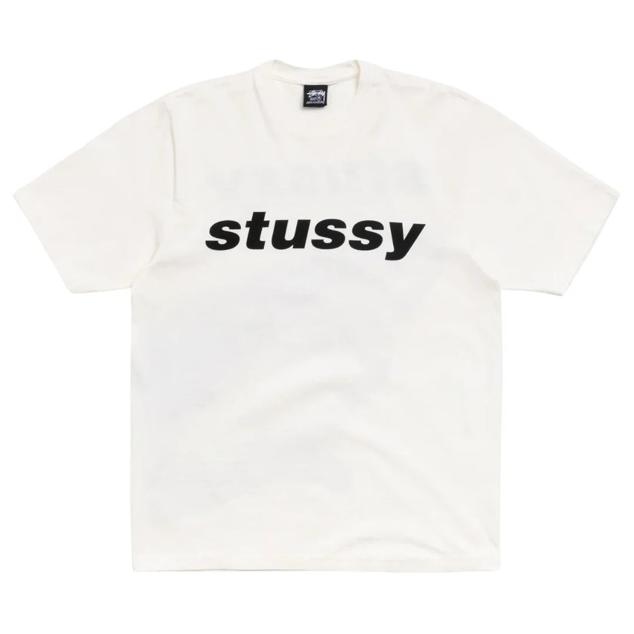 Stussy Shark Tee Pigment Dyed Natural