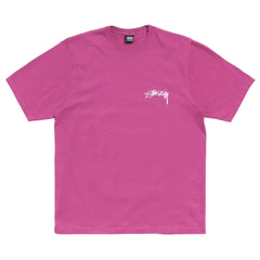 Stussy Skate Stack Tee Pigment Dyed Berry