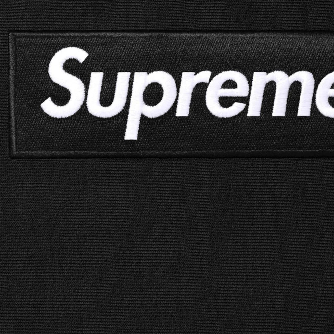 Supreme Box Logo Hooded Sweatshirt černá (FW25)
