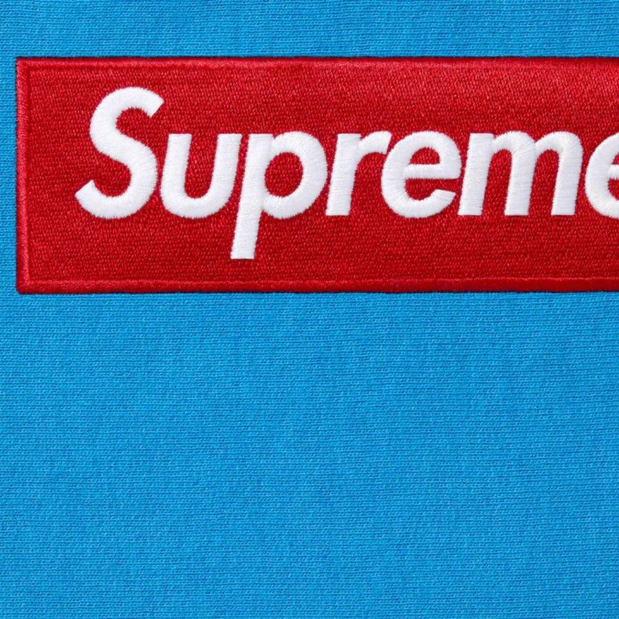 Supreme Box Logo Hooded Sweatshirt Blue (FW25)