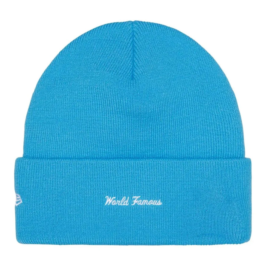 Supreme New Era Box Logo Beanie Blue