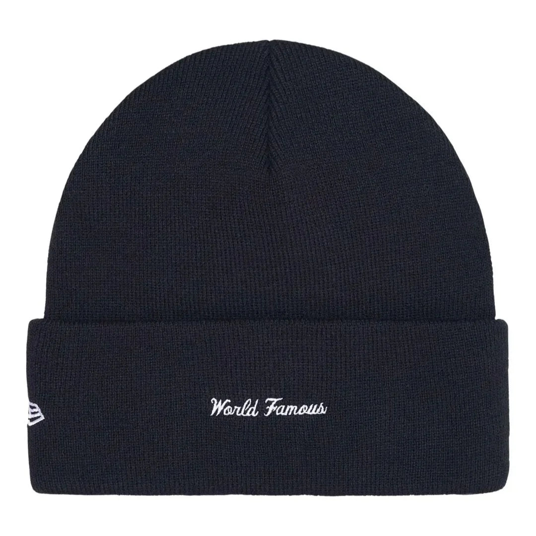 Supreme New Era Box Logo Beanie Navy