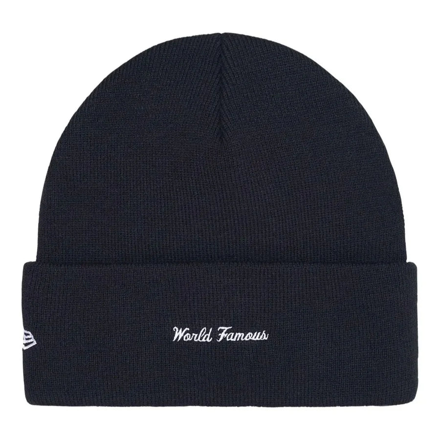 Supreme New Era Box Logo Beanie Navy