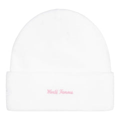Supreme New Era Box Logo Beanie White