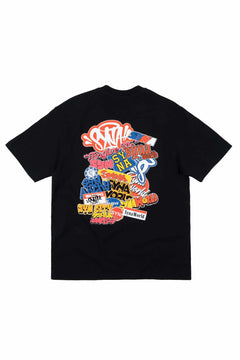Synaworld Syna Sticker Tee – Black