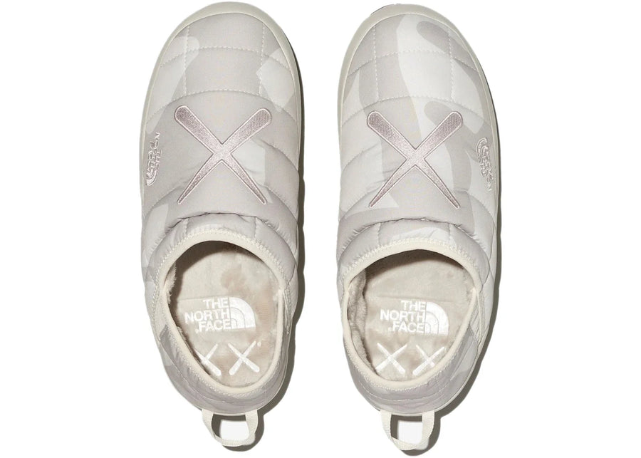 The North Face ThermoBall Traction Mule VP KAWS Moonlight Ivory Print