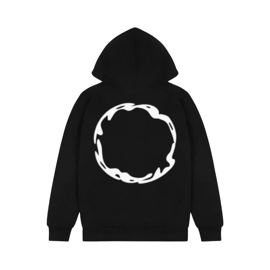 Trapstar Halftone Hoodie Black