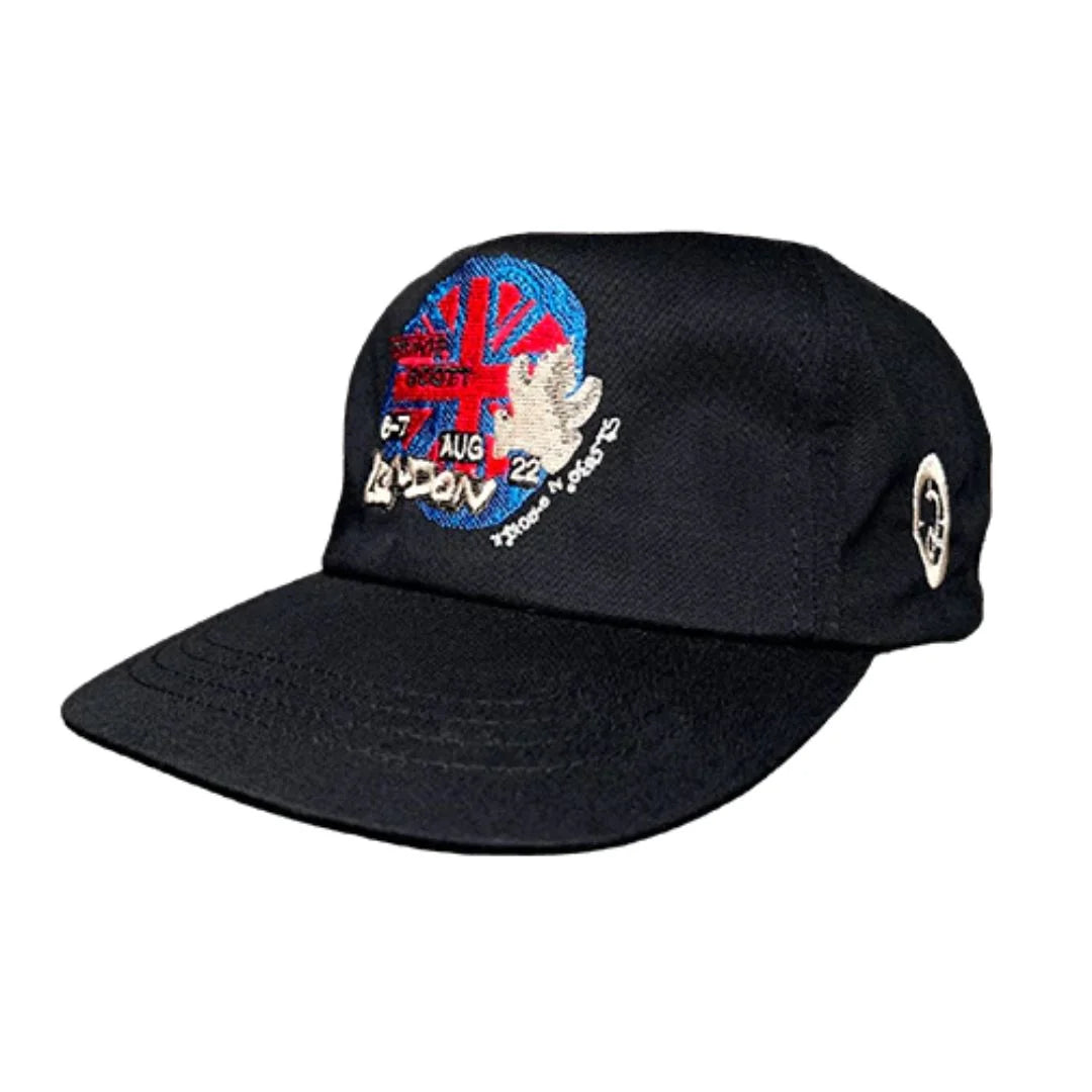 Travis Scott Road to Utopia Las Vegas O2 Live Union Jack Hat Black