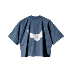 Yeezy Gap Engineered by Balenciaga Dove No Seam Tee Dark Blue