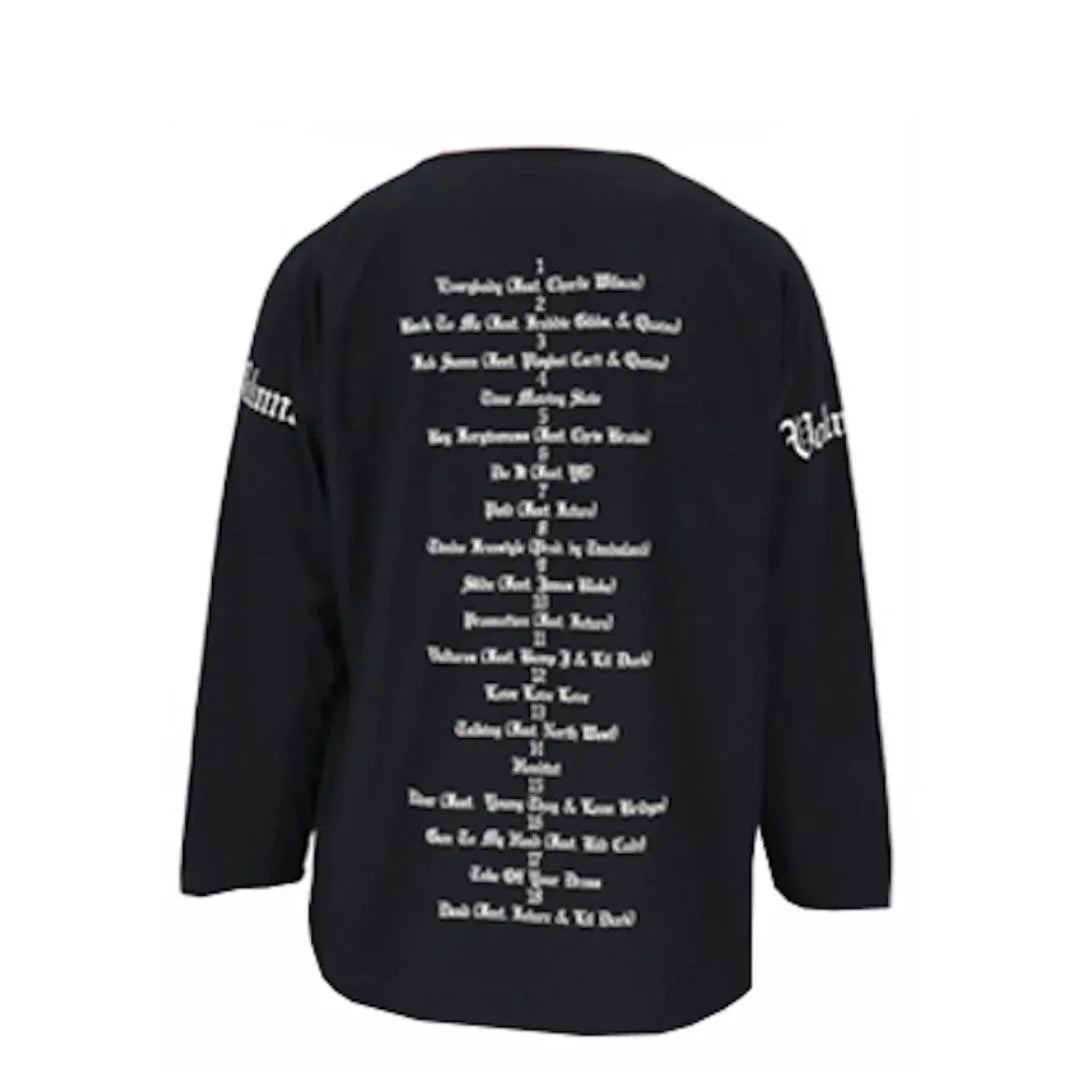 Yeezy Vultures Long Tee Black