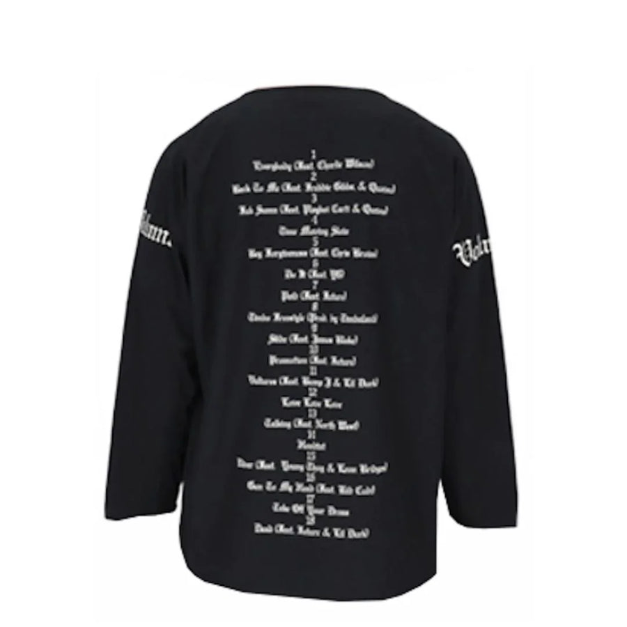 Yeezy Vultures Long Tee Black