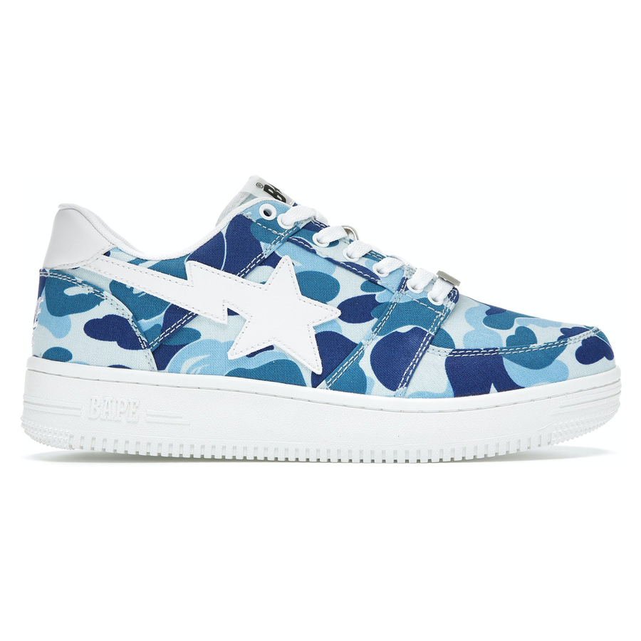 A Bathing Ape Bape Sta Low ABC Camo 20th Anniversary Blue