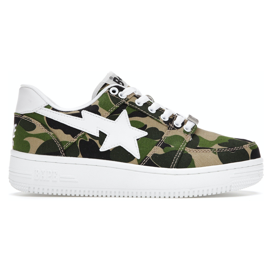 A Bathing Ape Bape Sta Low ABC Camo 20th Anniversary Green