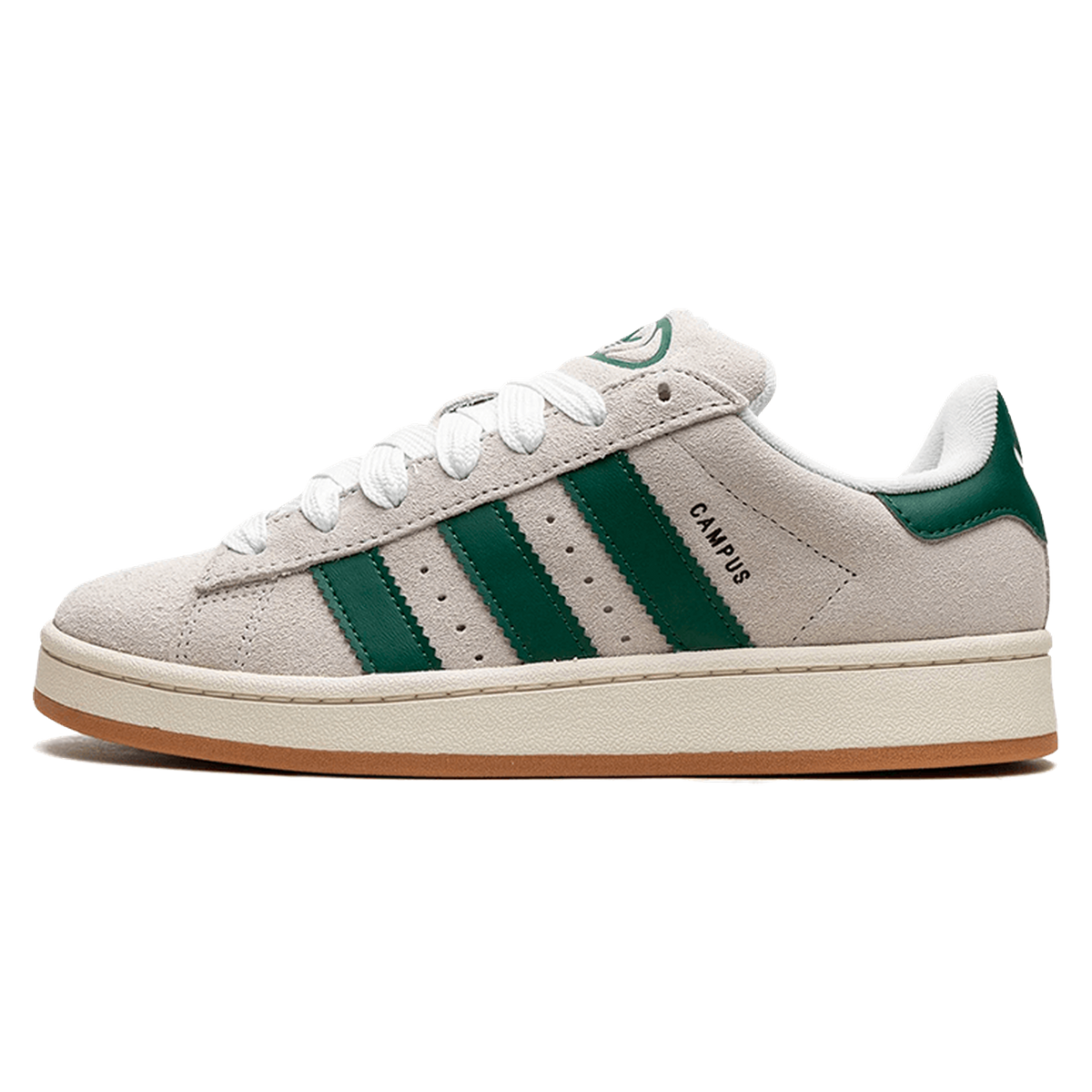 adidas Campus 00s Crystal White Dark Green