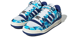 Bape x adidas Forum 84 Low 30th Anniversary Blue Camo