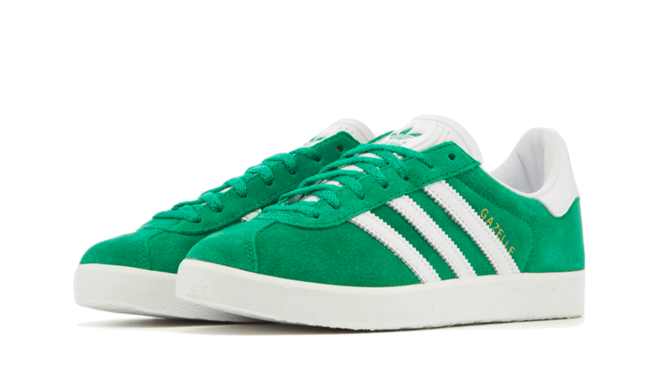adidas Gazelle 85 Green White Gold Metallic