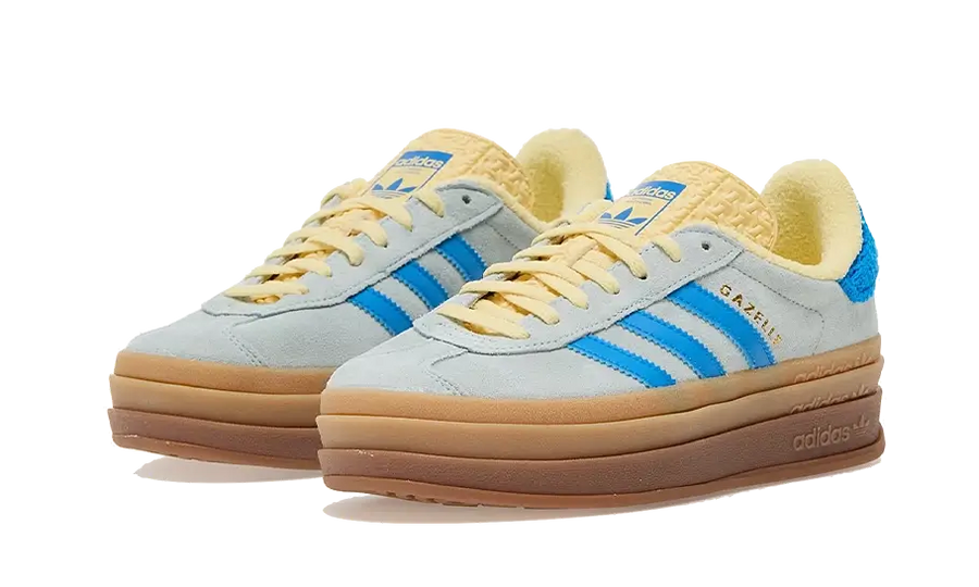 adidas Gazelle Bold Almost Blue Yellow