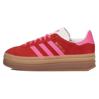 adidas Gazelle Bold Collegiate Red Lucid Pink