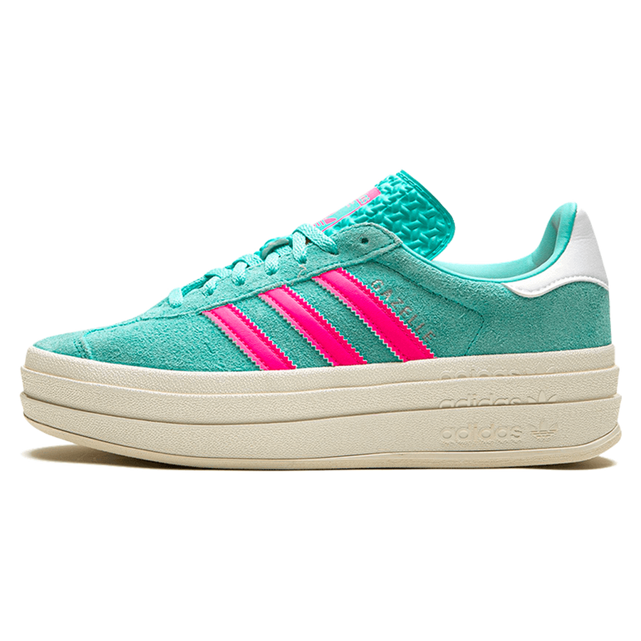 adidas Gazelle Bold Flash Aqua Lucid Pink