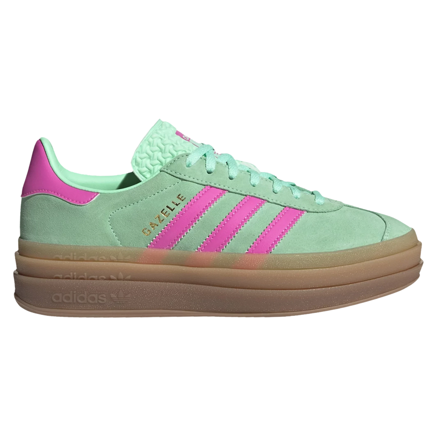 Adidas Gazelle Bold Pulse Mint Screaming Pink