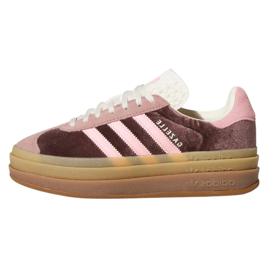 adidas Gazelle Bold Shadow Brown Warm Clay Glow Pink