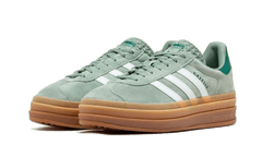 adidas Gazelle Bold Silver Green