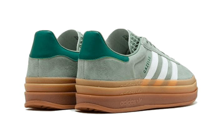 adidas Gazelle Bold Silver Green