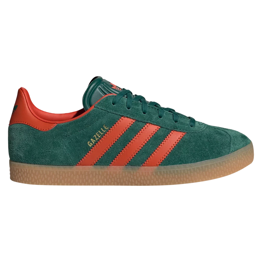 Adidas Gazelle Collegiate Green Preloved Red