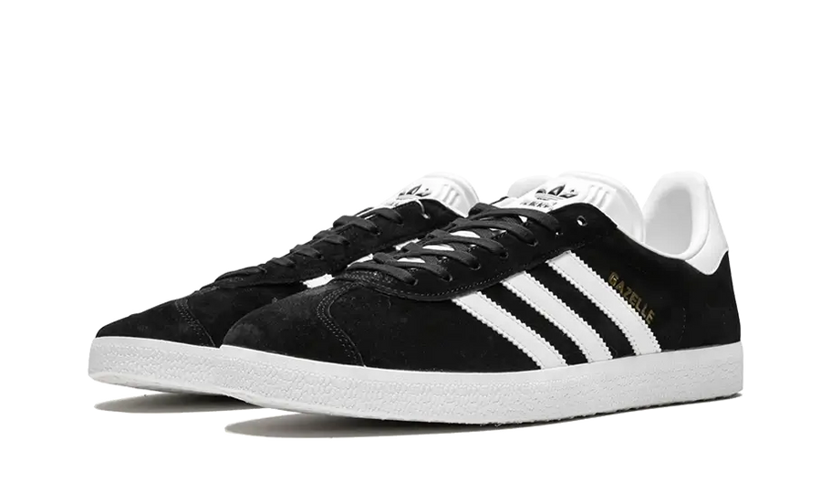 adidas Gazelle Core Black Cloud White Gold