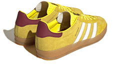 adidas Gazelle Indoor Bright Yellow Burgundy