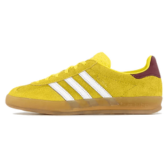 adidas Gazelle Indoor Bright Yellow Burgundy