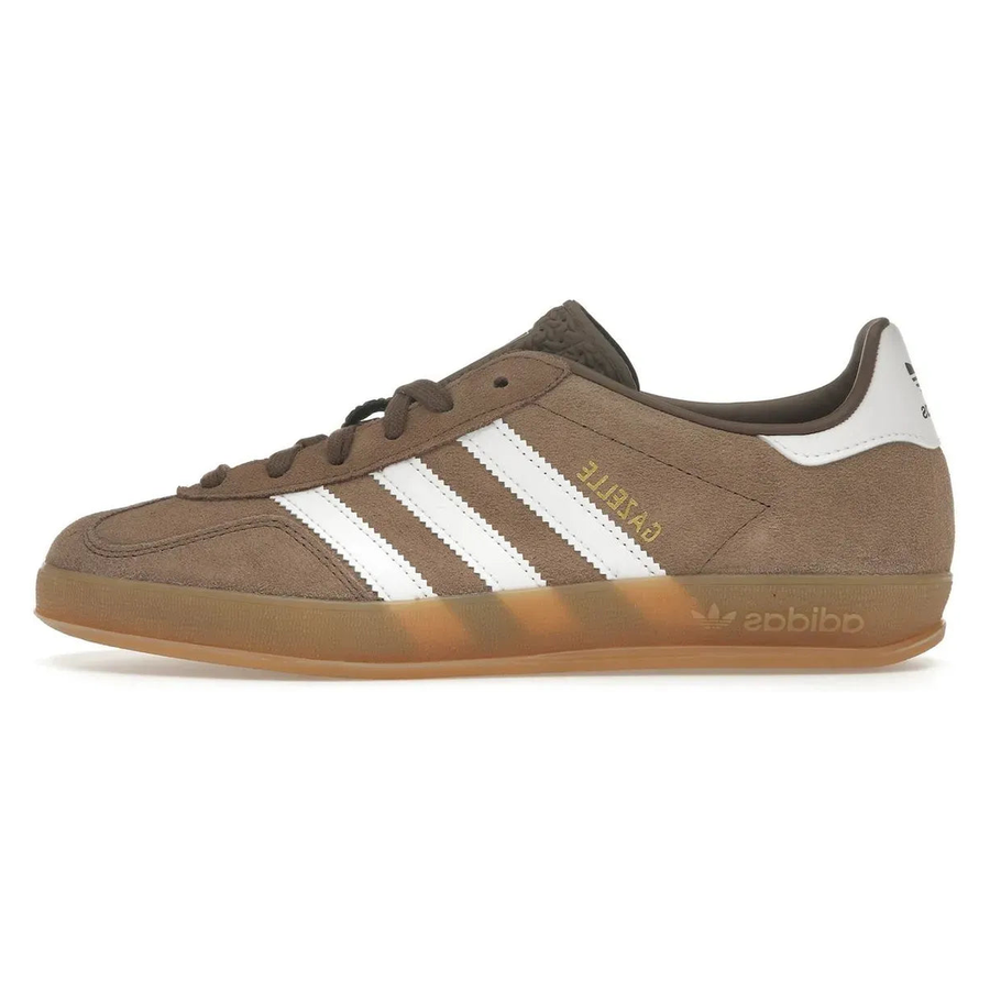 adidas Gazelle Indoor Earth Strata White Gold Metallic