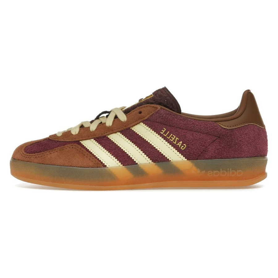adidas Gazelle Indoor Maroon Almost Yellow