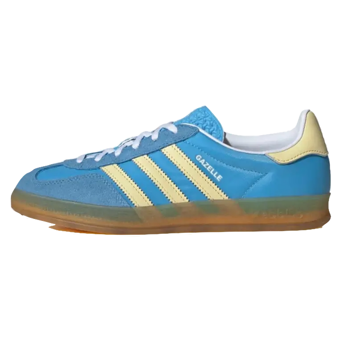 adidas Gazelle Indoor Semi Blue Burst Almost Yellow