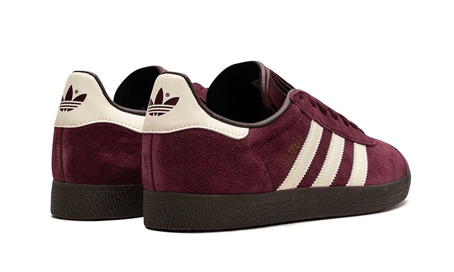 adidas Gazelle Maroon Chalk White