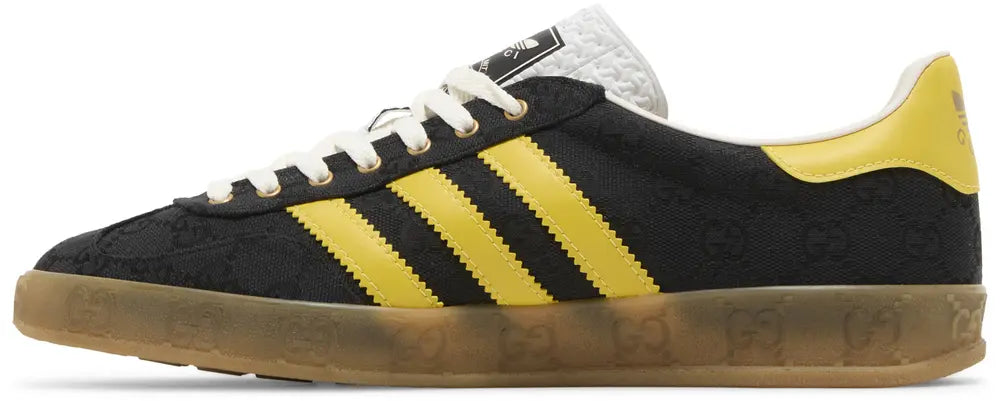 Adidas x Gucci Gazelle Black GG Monogram