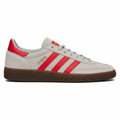 adidas Handball Spezial Grey Two Hi-Res Red