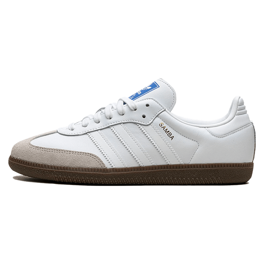 adidas Samba Cloud White Blue Gum